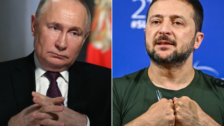 Kremlinul indică de ce ar fi nevoie pentru ca Volodimir Zelenski și Vladimir Putin să se întâlnească față în față